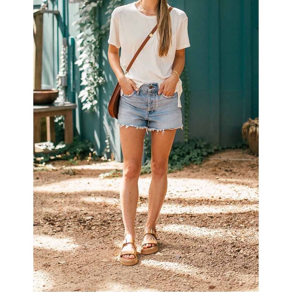 madewell • relaxed denim shorts